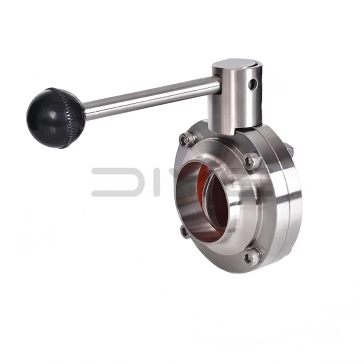 Ελαφρύ SMS Υγειονομική Βαλβίδα Πεταλούδας