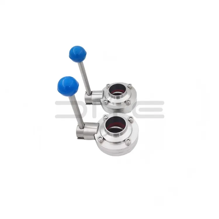 Βαλβίδα υγειονομικής συγκόλλησης πεταλούδας