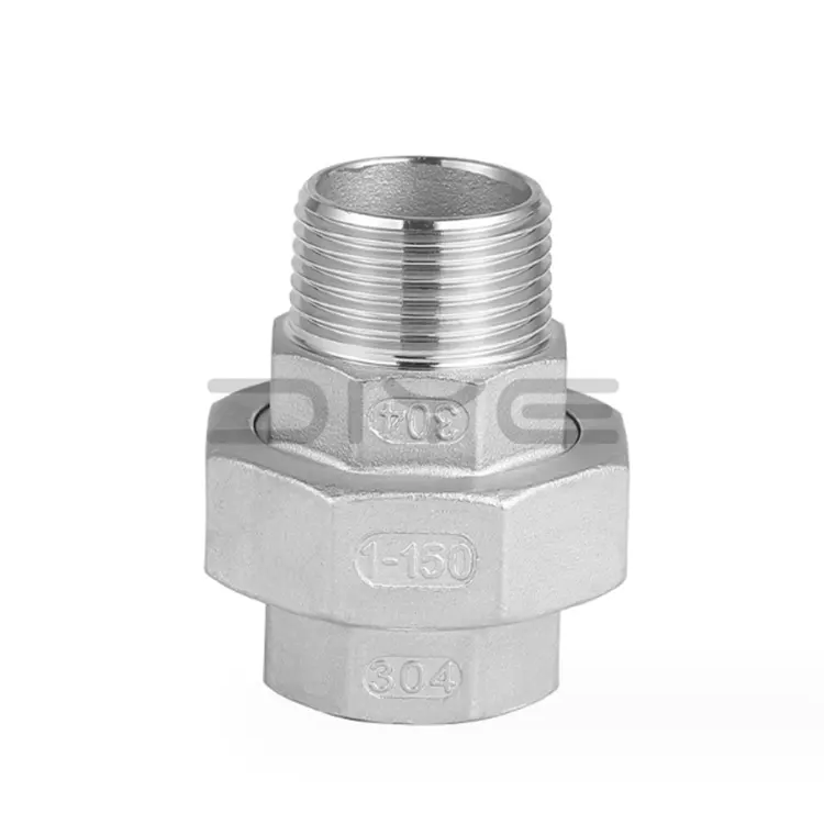 Ενώσεις με σπείρωμα από ανοξείδωτο χάλυβα